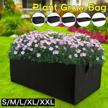 Felt Planting Bag Garden Bed Anti-Corrosion Outdoor Vegetable Planter Non-woven Fabric Seedling Gallon Tree Handle Rectangle
Felt Planting Bag Garden Bed Anti-Corrosion Outdoor Vegetable Planter Non-woven Fabric Seedling Gallon Tree Handle Rectangle