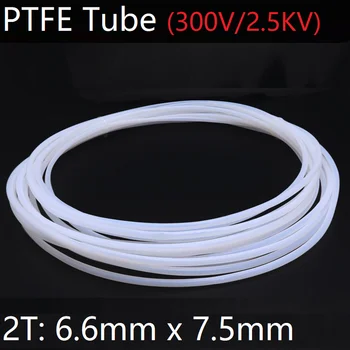 2T 6.6mm x 7.5mm PTFE Tube T eflon Insulated Rigid Capillary F4 Pipe High Temperature Resistant Transmit Hose 300V White
2T 6.6mm x 7.5mm PTFE Tube T eflon Insulated Rigid Capillary F4 Pipe High Temperature Resistant Transmit Hose 300V White