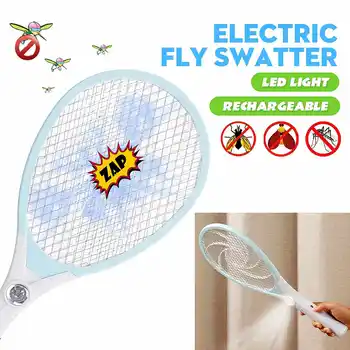 Handheld Electric Fly Mosquito Swatter Bug Zapper Swatter Racket Rechargeable anti mosquito killer Electric Mosquito Swatter
Handheld Electric Fly Mosquito Swatter Bug Zapper Swatter Racket Rechargeable anti mosquito killer Electric Mosquito Swatter