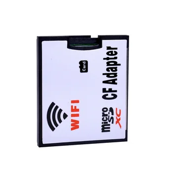 WIFI TF Memory Card Adapter Micro-SD Card Kit for CF Compact Flash for Digital Camera
WIFI TF Memory Card Adapter Micro-SD Card Kit for CF Compact Flash for Digital Camera