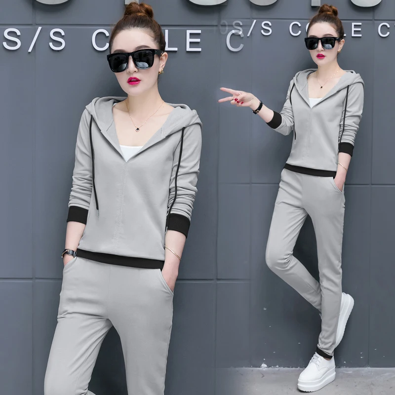 Casual Suit Female 2019 Spring New Wave Korean Version of Youth Sportswear Two-piece Women's Fashion Spring and Autumn
Casual Suit Female 2019 Spring New Wave Korean Version of Youth Sportswear Two-piece Women's Fashion Spring and Autumn