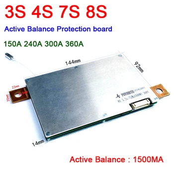 DYKB 3S 4S 7S 8S 12V 24V Active Balance Lithium Battery protection board Lifepo4 li-ion 150A 240A 300A 360A High current BMS
DYKB 3S 4S 7S 8S 12V 24V Active Balance Lithium Battery protection board Lifepo4 li-ion 150A 240A 300A 360A High current BMS
