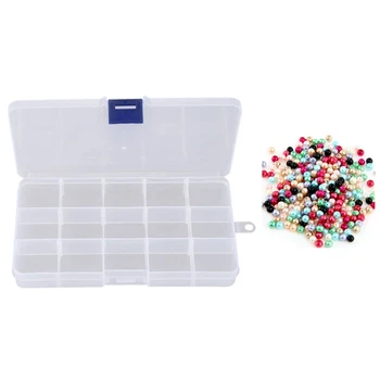 500 Multicolor Round Glass Pearl Loose Beads 4mm HOT with Electronic Components 15 Slots Detachable Plastic Cases Boxes
500 Multicolor Round Glass Pearl Loose Beads 4mm HOT with Electronic Components 15 Slots Detachable Plastic Cases Boxes