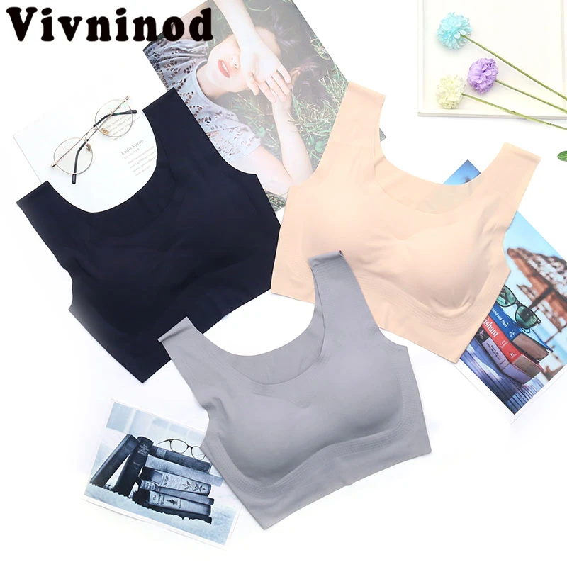 Sexy Women Bras Push Up Gather Bralette Seamless Bras Wire Free Soutien Gorge Femme Comfort Underwear Solid Color Vest Brassiere
Sexy Women Bras Push Up Gather Bralette Seamless Bras Wire Free Soutien Gorge Femme Comfort Underwear Solid Color Vest Brassiere