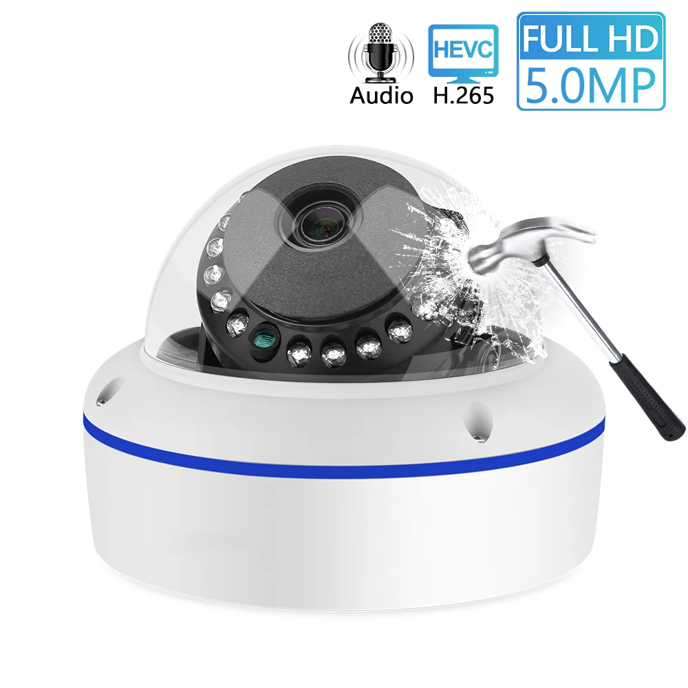 Super HD 5MP 4MP 2MP Surveillance IP POE Camera 1080P Audio Microphone Dome Indoor Security Camera Email Push ONVIF P2P
Super HD 5MP 4MP 2MP Surveillance IP POE Camera 1080P Audio Microphone Dome Indoor Security Camera Email Push ONVIF P2P