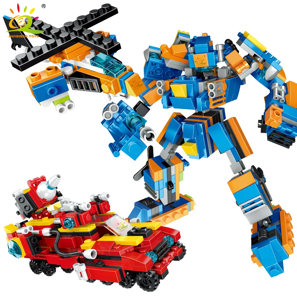 HUIQIBAO 895pcs Letter Word Learning Building Blocks City DISTORTION Robot Fire Fghting Truck Creative Bricks Toys For Child
HUIQIBAO 895pcs Letter Word Learning Building Blocks City DISTORTION Robot Fire Fghting Truck Creative Bricks Toys For Child