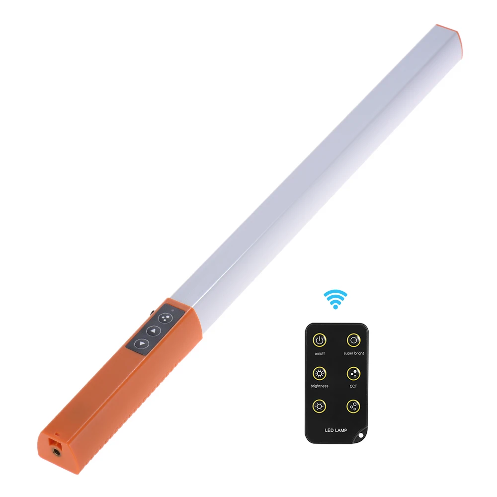Portable Adjustable Handheld LED Video Light Ice Photography Lamp Stick with Remote Control USB Charging Cable Carrying Bag
Portable Adjustable Handheld LED Video Light Ice Photography Lamp Stick with Remote Control USB Charging Cable Carrying Bag