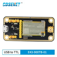 CDSENET E43-900TB-01 USB Test Board 900MHz 13dBm SMD Serial Port UART For E43-900T13S3 Transceiver Module
CDSENET E43-900TB-01 USB Test Board 900MHz 13dBm SMD Serial Port UART For E43-900T13S3 Transceiver Module