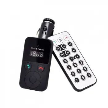 Multifunctional Plastic Bluetooth Car Kits Handsfree FM Transmitter Player Support USB / SD Input with Remote Control
Multifunctional Plastic Bluetooth Car Kits Handsfree FM Transmitter Player Support USB / SD Input with Remote Control