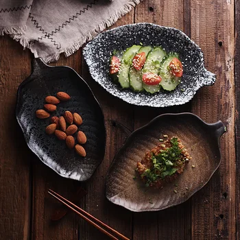 Creative Japanese Banana Leaf Barbecue Grilled Meat Dishes Household Dinner Plate Fish Plate Snack Cake Dessert Fruit Plate
Creative Japanese Banana Leaf Barbecue Grilled Meat Dishes Household Dinner Plate Fish Plate Snack Cake Dessert Fruit Plate