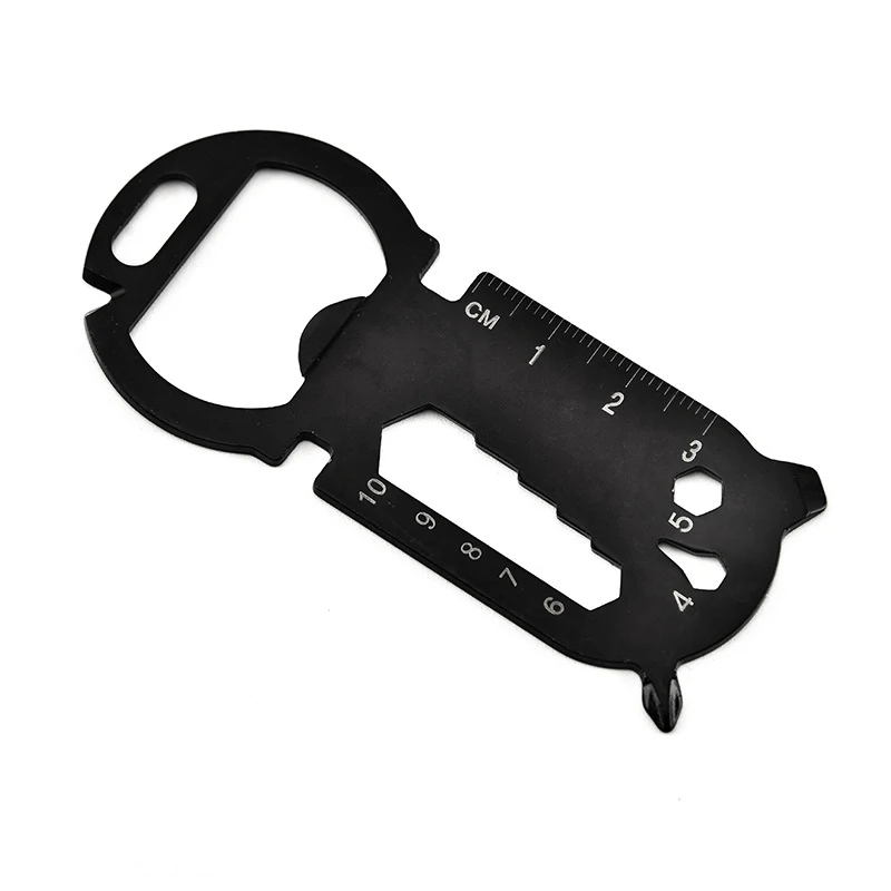 Stainless Steel Mini Multi-function Combination Tool Creative Bottle Opener Outdoor Camping Camping Easy To Carry And Travel
Stainless Steel Mini Multi-function Combination Tool Creative Bottle Opener Outdoor Camping Camping Easy To Carry And Travel