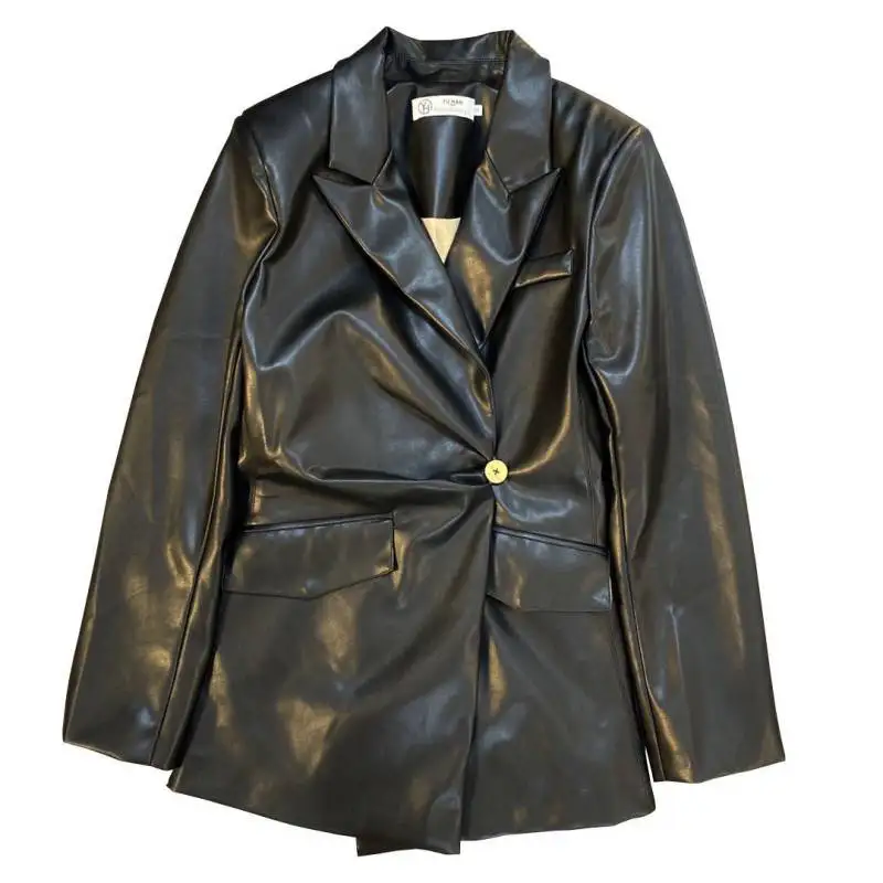 Women Faux Leather Jackets Vintage Black Motorcycle Jacket Coat Women Casual Fashion Women Winter Pu leather Coats 2020 New
Women Faux Leather Jackets Vintage Black Motorcycle Jacket Coat Women Casual Fashion Women Winter Pu leather Coats 2020 New