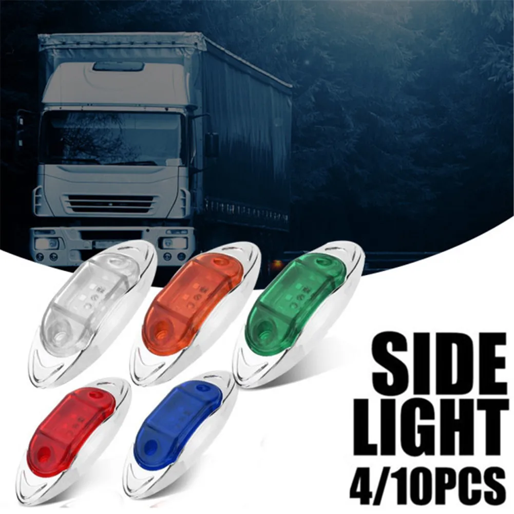 Car Accessories 10-30V LED Lights 6 LEDs Side Marker Lights Warning Lights Indicator Lights Safety Lights for Truck Van Pickup
Car Accessories 10-30V LED Lights 6 LEDs Side Marker Lights Warning Lights Indicator Lights Safety Lights for Truck Van Pickup