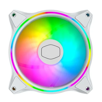MF120 HALO RGB Fan with Dual Ring Addressable PWM Quiet RGB Fan 12cm for PC Computer CPU Cooler Case Liquid Radiator
MF120 HALO RGB Fan with Dual Ring Addressable PWM Quiet RGB Fan 12cm for PC Computer CPU Cooler Case Liquid Radiator