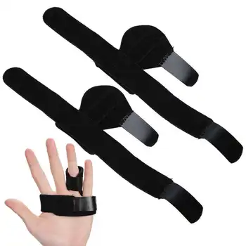 2pc Finger Splint Adjustable Protective Pain Relief Finger Support Fixation Brace
2pc Finger Splint Adjustable Protective Pain Relief Finger Support Fixation Brace