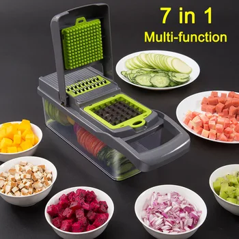 Multi-Purpose Vegetable Fruit Slicer Grater 7 in 1 Cutter for Home Kitchen Potato LBShipping
Multi-Purpose Vegetable Fruit Slicer Grater 7 in 1 Cutter for Home Kitchen Potato LBShipping