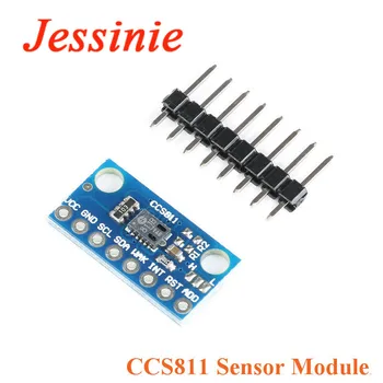 CCS811 Sensor Module GY-811 Air Quality Numerical Gas Sensors TVOC CO2 GY-CCS811 Electronic DIY PCB Board For Arduino
CCS811 Sensor Module GY-811 Air Quality Numerical Gas Sensors TVOC CO2 GY-CCS811 Electronic DIY PCB Board For Arduino
