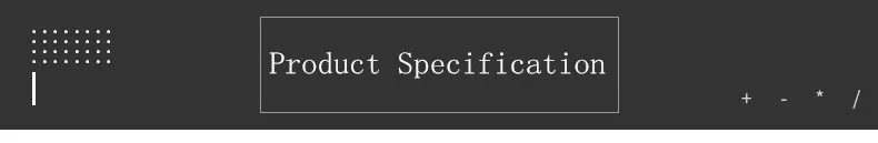specification