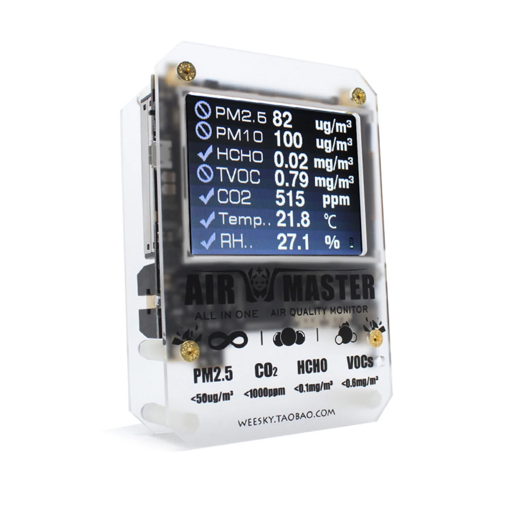 AM7p HCHO Air Quality Detector Gas Detector Machine Home Circumstance Tester temperature humidity detection sensitiv
AM7p HCHO Air Quality Detector Gas Detector Machine Home Circumstance Tester temperature humidity detection sensitiv