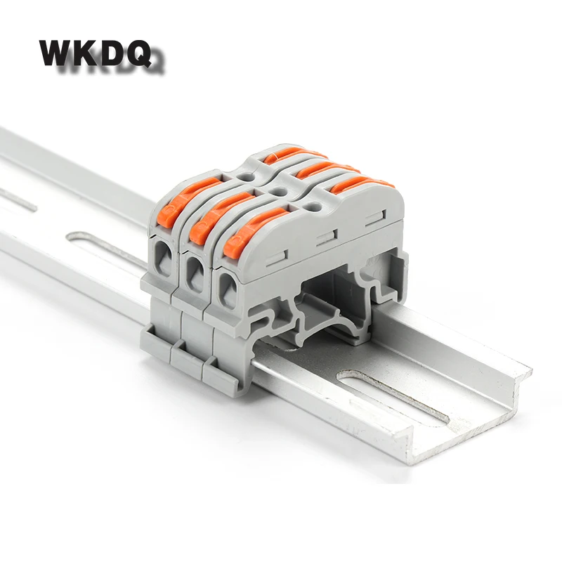 Din Rail Wire Connector Terminal Block PCT-211 Quick Wiring Compact Splicing Conductor Fast Cable Connector Conductor 10pcs
Din Rail Wire Connector Terminal Block PCT-211 Quick Wiring Compact Splicing Conductor Fast Cable Connector Conductor 10pcs