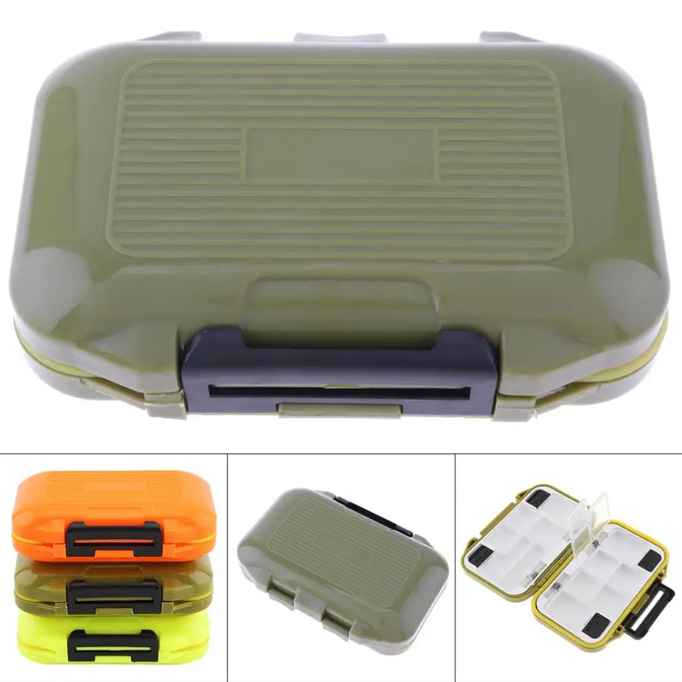 12 x 7 x 2cm Waterproof Sealing Double Side 12 Compartments Bait Lure Hooks Case Carp Fly Fishing Accessories Storage Boxes Hot
12 x 7 x 2cm Waterproof Sealing Double Side 12 Compartments Bait Lure Hooks Case Carp Fly Fishing Accessories Storage Boxes Hot