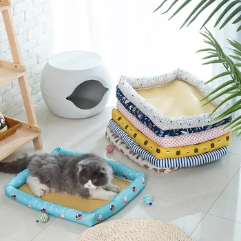 Summer Kennel Summer Sleeping Mat Cat Nest Cat Supplies Deconstructable Coaster Small and Medium-sized Dogs Cool Pad Cat Bed
Summer Kennel Summer Sleeping Mat Cat Nest Cat Supplies Deconstructable Coaster Small and Medium-sized Dogs Cool Pad Cat Bed