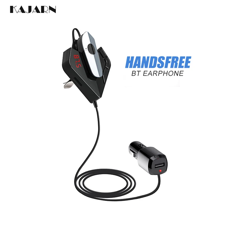 KAJARN FM Transmitte Car MP3 Player USB Charger Handsfree Car Kit Bluetooth Handsfree Wireless FM Transmitte Car Accessories 
KAJARN FM Transmitte Car MP3 Player USB Charger Handsfree Car Kit Bluetooth Handsfree Wireless FM Transmitte Car Accessories