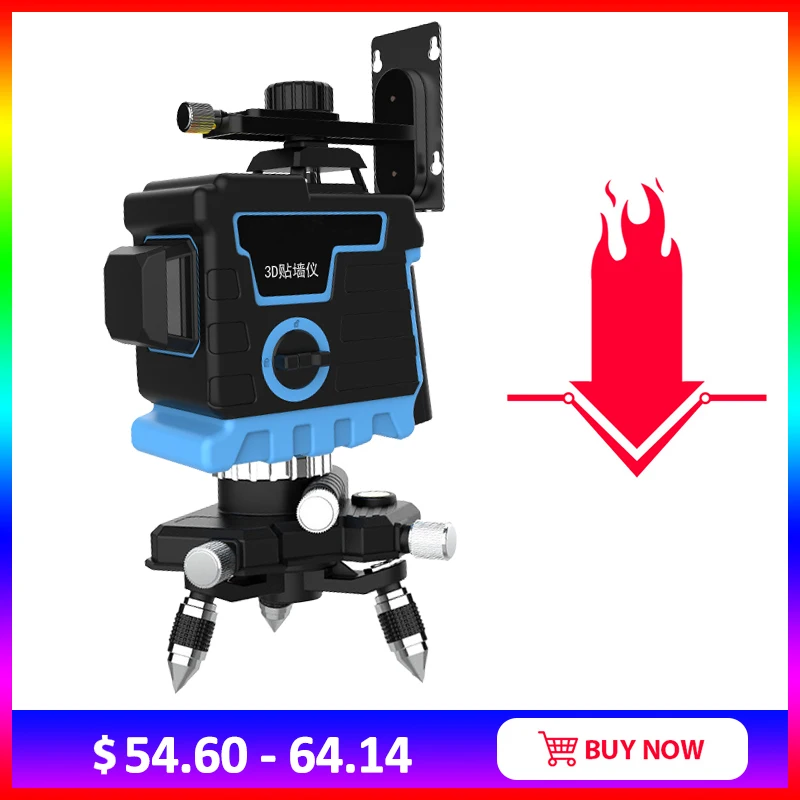 3D laser level 360°12 lines laser 8 lines laser level green/blue laser level laser level Auto Leveling Horizontal Laser for Wall
3D laser level 360°12 lines laser 8 lines laser level green/blue laser level laser level Auto Leveling Horizontal Laser for Wall