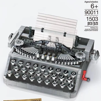 New 1503PCS IDEA MOC Retro Typewriter Expert Building Block Fit Creator City Model Bricks Toys Christmas Gifts Kids Birthday
New 1503PCS IDEA MOC Retro Typewriter Expert Building Block Fit Creator City Model Bricks Toys Christmas Gifts Kids Birthday
