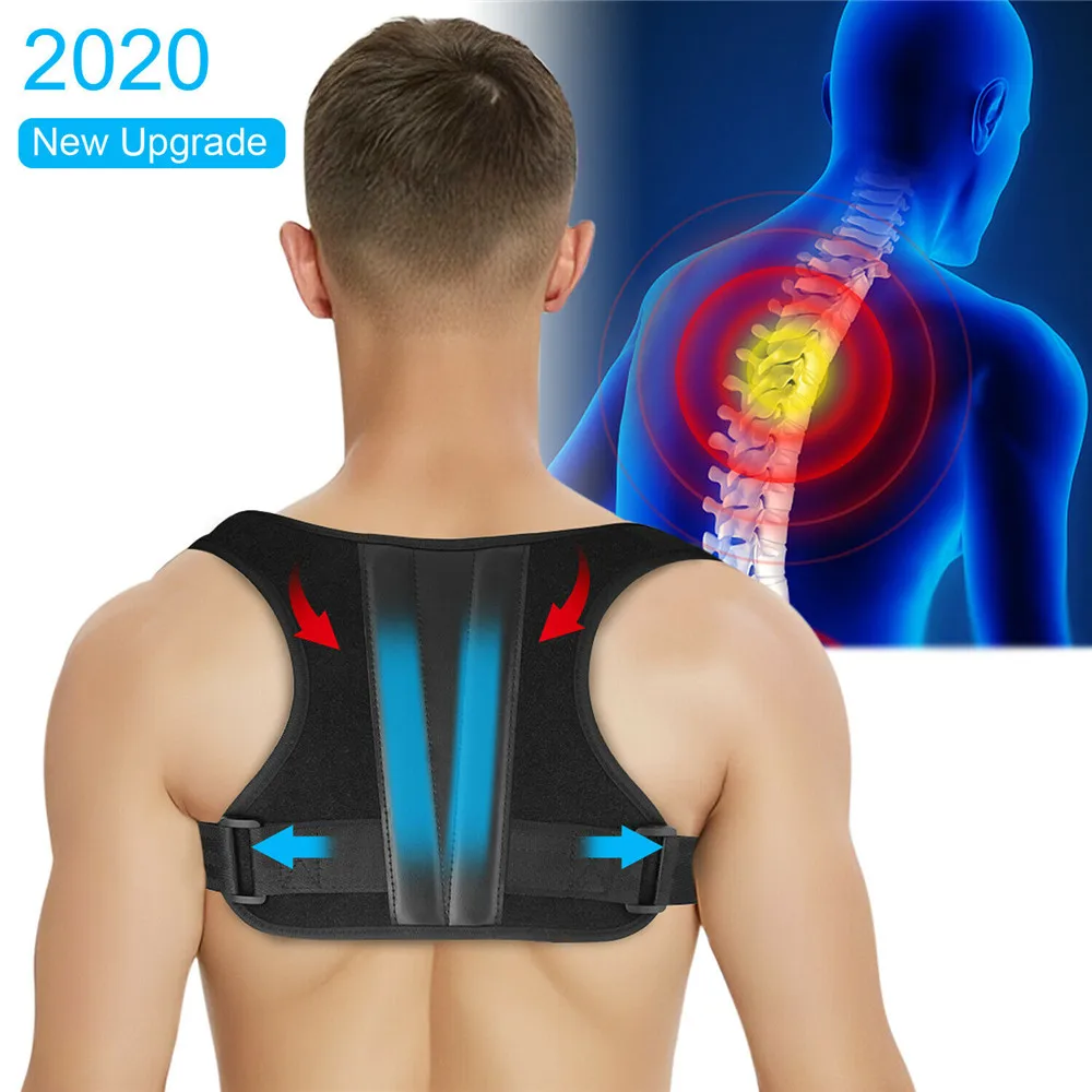 Adjustable Back Posture Corrector Support Spine Lumbar Posture Correction Pain Relief Back Brace Support Shoulders Chest Belt
Adjustable Back Posture Corrector Support Spine Lumbar Posture Correction Pain Relief Back Brace Support Shoulders Chest Belt