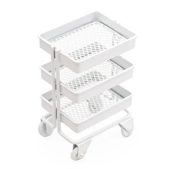 Odoria 1:12 Miniature 3-Tier Metal Rolling Storage Carts White Shelves Furniture Kitchen Bathroom Dollhouse 
Odoria 1:12 Miniature 3-Tier Metal Rolling Storage Carts White Shelves Furniture Kitchen Bathroom Dollhouse