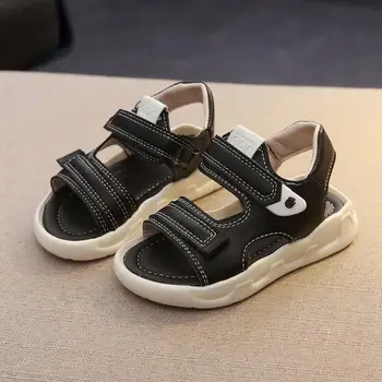 2020 Summer Boys Button Beach Shoes Sandals For Babies Leather Casual Shoes Breathable New Children's Sandals Outwear Footwear
2020 Summer Boys Button Beach Shoes Sandals For Babies Leather Casual Shoes Breathable New Children's Sandals Outwear Footwear