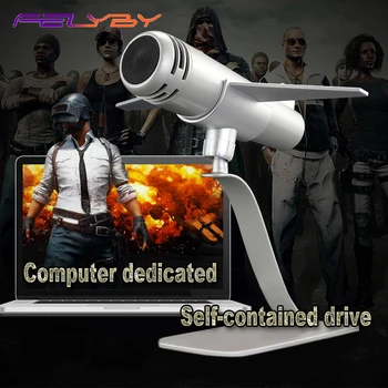 FELYBY Air-02 USB Computer Karaoke Microphone for Podcasting Recording Voice Game Microfone Cardioid Portable Plug and Play Mic
FELYBY Air-02 USB Computer Karaoke Microphone for Podcasting Recording Voice Game Microfone Cardioid Portable Plug and Play Mic