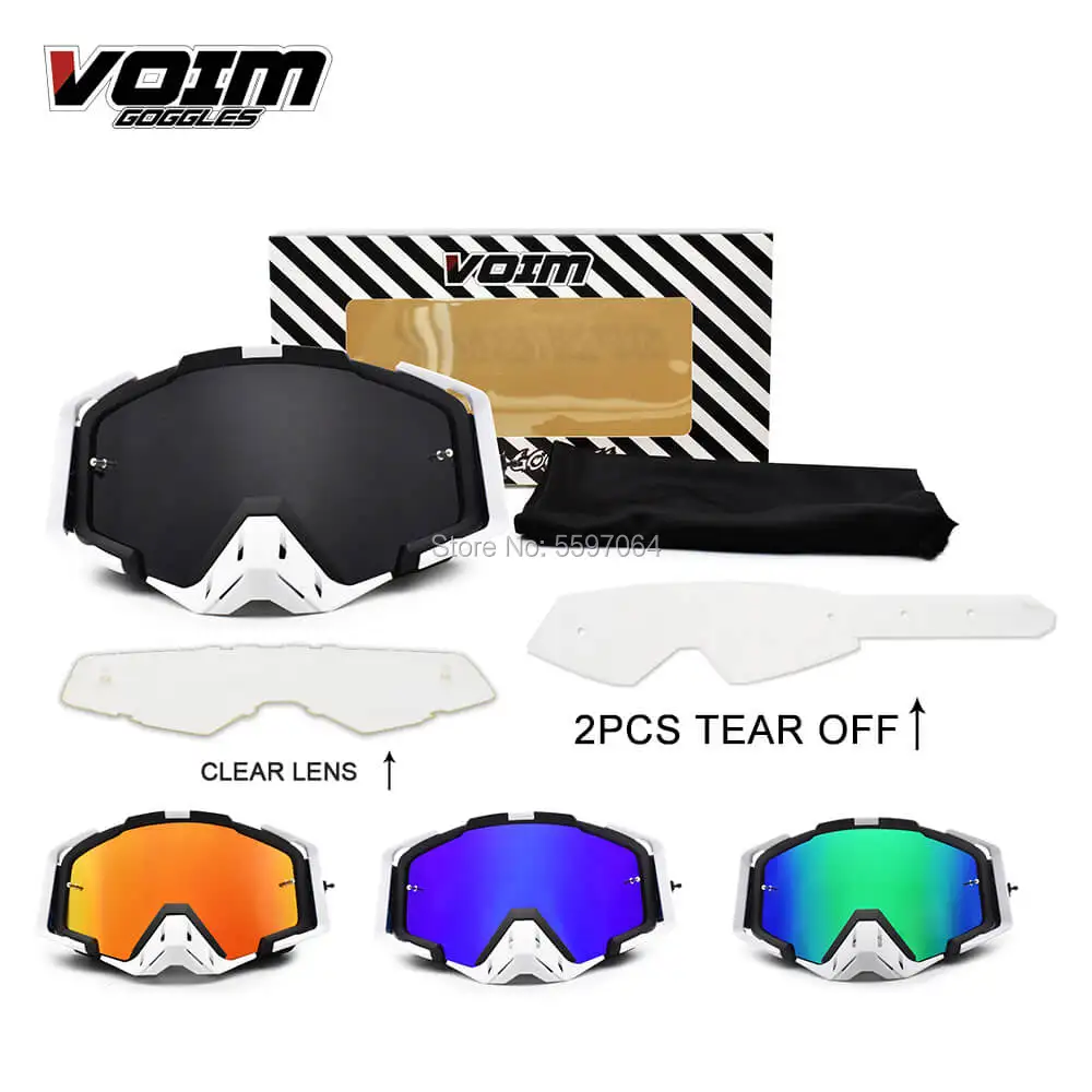 VOIM Motorcycle Goggles REVO UV400 Lens Protective Glasses Windproof Motorbike Cascos Gafas Goggle Motocross MX Helmets Glasse
VOIM Motorcycle Goggles REVO UV400 Lens Protective Glasses Windproof Motorbike Cascos Gafas Goggle Motocross MX Helmets Glasse