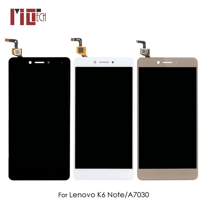 LCD Display For Lenovo K6 Note A7030 Touch Screen Digitizer Assembly Replacement Black White Gold No Frame 100% Tested 1920x1080
LCD Display For Lenovo K6 Note A7030 Touch Screen Digitizer Assembly Replacement Black White Gold No Frame 100% Tested 1920x1080