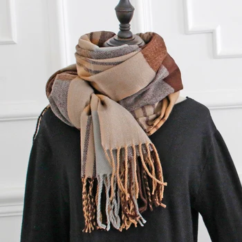 2020New Autumn and winter lattice with any color long Style Scarf men and women thickening keep warm Shawl Holiday gift
2020New Autumn and winter lattice with any color long Style Scarf men and women thickening keep warm Shawl Holiday gift
