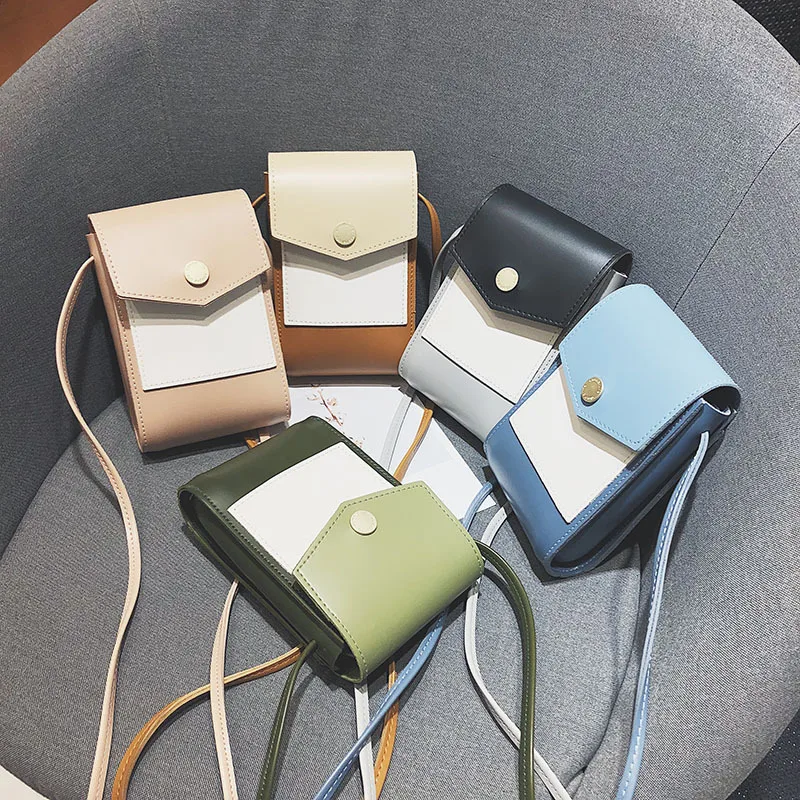 Verticle Phone Bag Women's 2019 Summer New Style Versatile Contrast Color Bag Students GIRL'S Simple Shoulder Bag
Verticle Phone Bag Women's 2019 Summer New Style Versatile Contrast Color Bag Students GIRL'S Simple Shoulder Bag