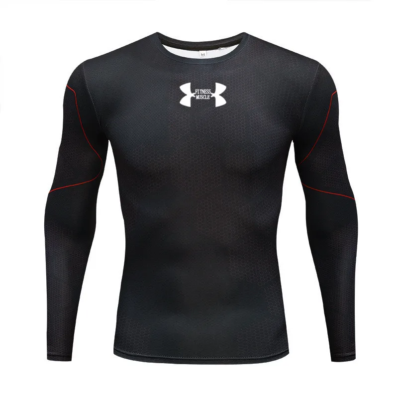 3D Quick Dry Rashgard Running Shirt Men Long Sleeve Compression Shirt Gym T Shirt Fitness Top Sport Shirt Men Soccer Jersey
3D Quick Dry Rashgard Running Shirt Men Long Sleeve Compression Shirt Gym T Shirt Fitness Top Sport Shirt Men Soccer Jersey