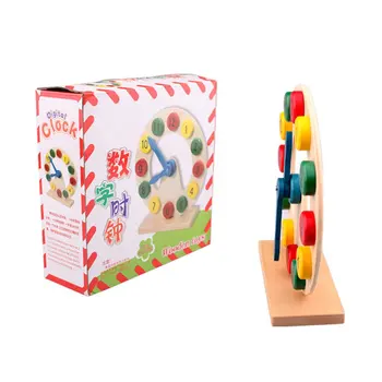 Mathematics Teaching Aid Early Education Know Time Clock Wooden Puzzle Children Educational Toys Digital Clock
Mathematics Teaching Aid Early Education Know Time Clock Wooden Puzzle Children Educational Toys Digital Clock