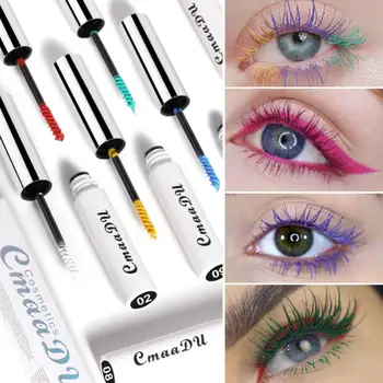CmaaDU 12 Color Mascara Waterproof Long-lasting Curling Lengthening Makeup Blue Red Black White Green Color Mascara TSLM2 
CmaaDU 12 Color Mascara Waterproof Long-lasting Curling Lengthening Makeup Blue Red Black White Green Color Mascara TSLM2