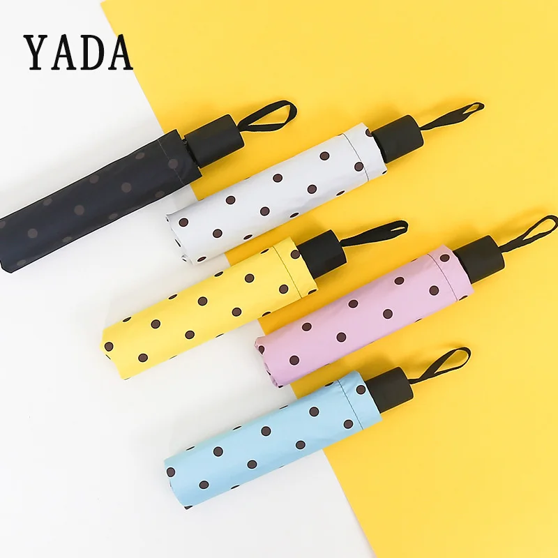 YADA Brand Wave Pattern Umbrella Rain Women Uv High Quality Charms Folding Umbrella For Womens Windproof Custom Umbrellas YS795
YADA Brand Wave Pattern Umbrella Rain Women Uv High Quality Charms Folding Umbrella For Womens Windproof Custom Umbrellas YS795