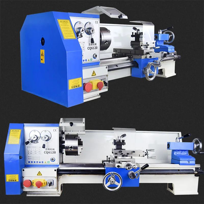 CQ6120 Desktop lathe woodworking multi-function small household lathe high precision metal lathe micro lathe
CQ6120 Desktop lathe woodworking multi-function small household lathe high precision metal lathe micro lathe