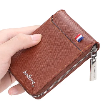 Men's Zipper Wallet Small Short Credit Card HolderMulti-card for Male Fashion Mini Man Purse with Coin Pocket Carteira Portfel 
Men's Zipper Wallet Small Short Credit Card HolderMulti-card for Male Fashion Mini Man Purse with Coin Pocket Carteira Portfel