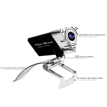 HD1080P Drive-free Noise Reduction Computer Camera with Built-in Microphone Webcam OCT998
HD1080P Drive-free Noise Reduction Computer Camera with Built-in Microphone Webcam OCT998