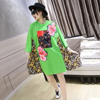 Loose Print Pattern T Shirt Fashion New Women 2020 Spring Elegant Small Fresh Pullover Goddess Fan Pleated Tee Top DMY4152
Loose Print Pattern T Shirt Fashion New Women 2020 Spring Elegant Small Fresh Pullover Goddess Fan Pleated Tee Top DMY4152
