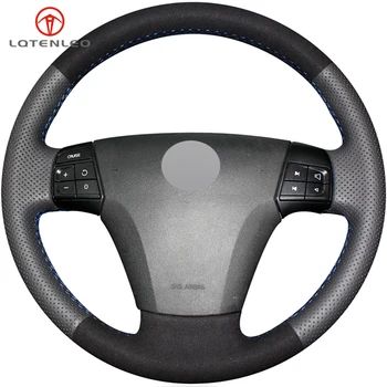 LQTENLEO Black Genuine Leather Suede Hand-stitched Car Steering Wheel Cover For Volvo S40 2004-2012 V50 2005-2011 C30 2010-2013 
LQTENLEO Black Genuine Leather Suede Hand-stitched Car Steering Wheel Cover For Volvo S40 2004-2012 V50 2005-2011 C30 2010-2013