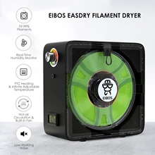 EIBOS Filament Dryer 3D Printer Filament Dry Box with Fan Compatible with Nylon PVA PETG TPU 1.75mm 2.85mm 3.00mm Storage Box
EIBOS Filament Dryer 3D Printer Filament Dry Box with Fan Compatible with Nylon PVA PETG TPU 1.75mm 2.85mm 3.00mm Storage Box