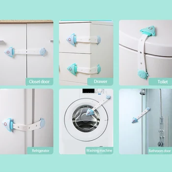 Multi-functional baby safety child lock Adhesive refrigerator drawer for cabinets locker fridge protection of children locking 
Multi-functional baby safety child lock Adhesive refrigerator drawer for cabinets locker fridge protection of children locking