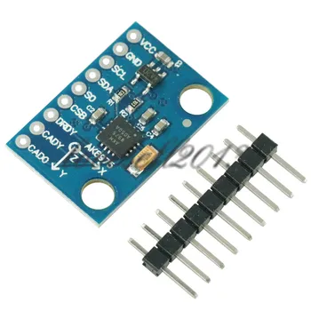 AK8975 Three-axis Electronic Accelerometer Gyroscope Compass High Precison Compass Module IIC I2C SPI For arduino 3-5V
AK8975 Three-axis Electronic Accelerometer Gyroscope Compass High Precison Compass Module IIC I2C SPI For arduino 3-5V