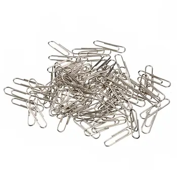 100 pcs 26mm Non-skid Paper Clips Classic Practical Metal Paper File Clips for Work Home Use Office School Supplies
100 pcs 26mm Non-skid Paper Clips Classic Practical Metal Paper File Clips for Work Home Use Office School Supplies